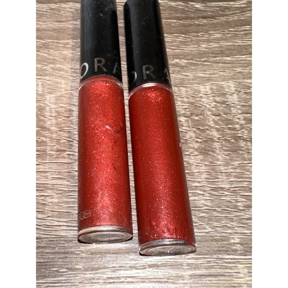 Sephora Collection Ultra Shine Lip Gel Cinnamon Spice Shimmer Gloss Set of‎ 2